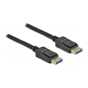 DeLOCK DisplayPort 2.0 Kabel 10K 60 Hz 3,0 m schwarz, 1 St.