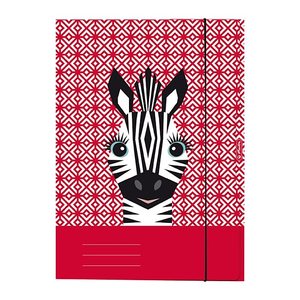 herlitz Sammelmappe Cute Animals DIN A4 Zebra, 1 St.
