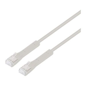INTELLINET Patchkabel Flexi Cat6a F/FTP 0.5m 10G Kupfer grau