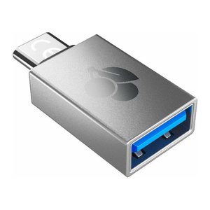 CHERRY USA USB-A -> USB-C Adapter silber