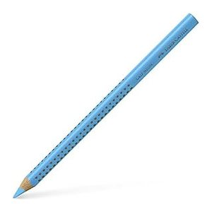 FABER-CASTELL Jumbo Grip neon Buntstift blau, 1 St.