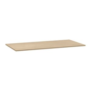 Holz-Tischplatte – 1600 x 800 x 25 mm – in Grau, Weiß, Ahorn & Buche (Platte Ahorn)