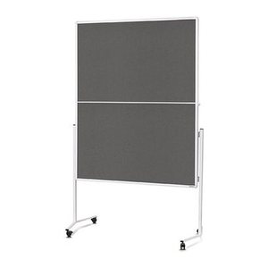 magnetoplan Moderationswand 120,0 x 150,0 cm dunkelgrau