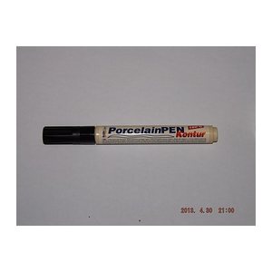 KREUL Kontur Porzellanstift schwarz 1,0 - 2,0 mm, 1 St.