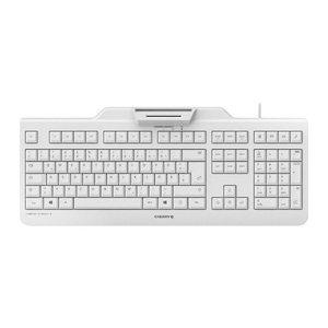 CHERRY SecureBoard 1.0 Tastatur Wired DE 1.80m hellgrau