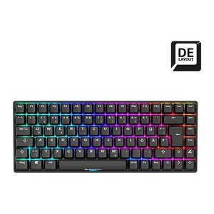 Sharkoon Gaming Tastatur Skiller SGK50S3 PBT schwarz-gelbRGB