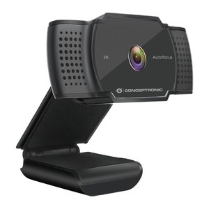 CONCEPTRONIC Webcam USB-A2.0 72° 2K/30Hz SuperHD+Mikro sw