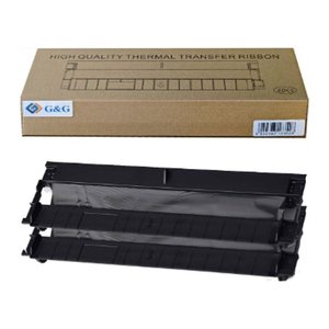 G&G Thermotransferband 2er Set für TD-810-BK 215mmx22m