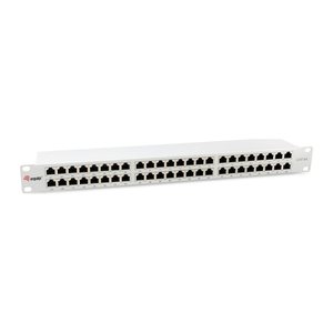 Equip 19" Patchpanel 48xRJ45 Cat6a FTP 1U 500MHz RAL7035
