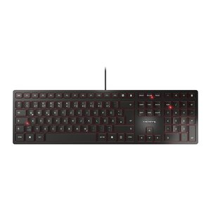 CHERRY KC6000 SLIM Tastatur Wired DE 1.85m schwarz