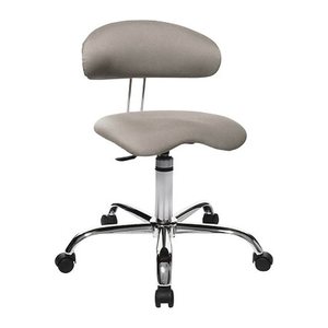 Topstar Bürostuhl Sitness® 40, ST290W53 Stoff grau, Gestell chrom