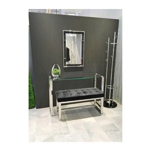 HAKU Möbel Spiegel 21235 silber 50,0 x 3,0 x 80,0 cm