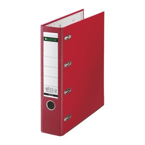 LEITZ Doppelordner rot Karton 7,5 cm, 1 St.