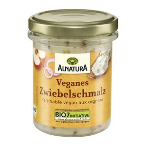 ALNATURA Bio Veganes Zwiebelschmalz Brotaufstrich, 150,0 g