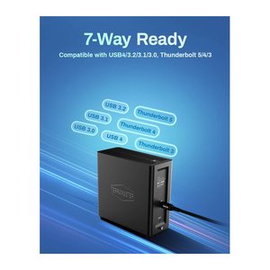 TERRAMASTER D4 SSD,4bay All SSD Gehäuse,USB4,40Gbps,Diskless