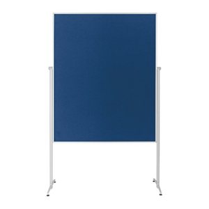 magnetoplan Moderationswand 120,0 x 150,0 cm marineblau