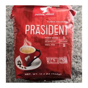 Julius Meinl Vienna Präsident Kaffeebohnen, Arabica- und Robustabohnen 500 g