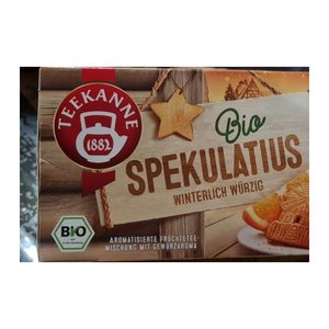 TEEKANNE Bio Spekulatius Bio-Tee 18 Portionen