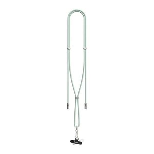 Aqiila® LANYARD Handykette Ladekabel grün, Kabellänge: 0,3 - 1,5 m, 60 Watt