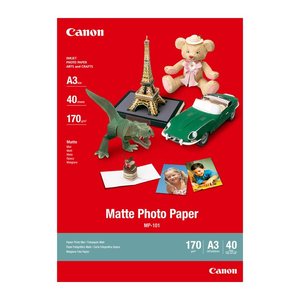 Canon Fotopapier MP-101 DIN A3 matt 170 g/qm 40 Blatt