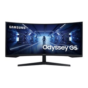 SAMSUNG Odyssey G5 C34G55TWWP Curved Monitor 86,0 cm (34,0 Zoll) schwarz
