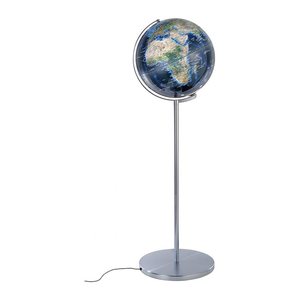 TROIKA® Leuchtglobus SOJUS CITY LIGHT blau/grün