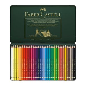 FABER-CASTELL Polychromos Buntstifte farbsortiert, 36 St.