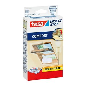 tesa Fliegengitter Insect Stop Comfort weiß 1,2 x 1,4 m