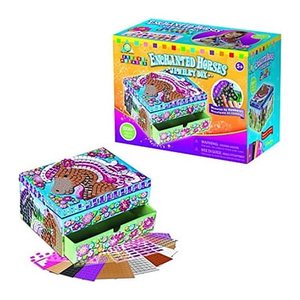 invento Mosaiksticker-Set Schmuckkästchen Pferd mehrfarbig