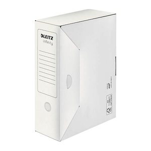 LEITZ Archivboxen Infinity weiß 10,0 x 33,0 x 25,5 cm, 10 St.