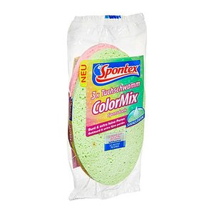 Spontex ColorMix Tuchschwämme, 3 St.