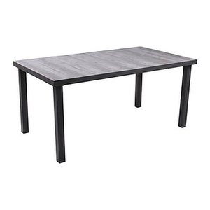 Garden Pleasure Gartentisch RANA grau rechteckig 90,0 x 162,0 x 75,0 cm