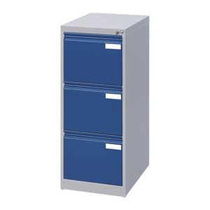 CP C 2000 Acurado Hängeregistraturschrank grau, enzianblau 3 Schubladen 43,3 x 59,0 x 104,5 cm, 1 St.