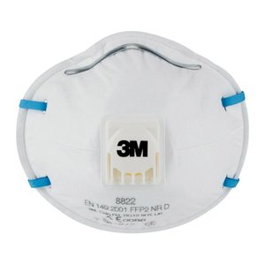 3M Atemschutzmasken Cool Flow™ 8822 FFP2 NR D DIN EN 149:2001, A1:2009, 10 St.