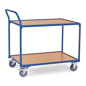 fetra Tischwagen 2744 blau 71,1 x 113,6 x 103,9 cm