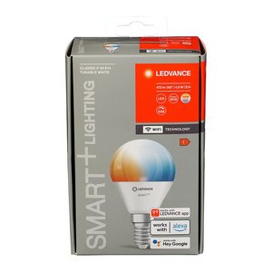 LEDVANCE WLAN-Lampe SMART+ WiFi Classic P40 TW E14 4,9 W matt, 1 St.