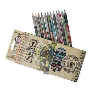 NewPen Buntstifte farbsortiert, 12 St.