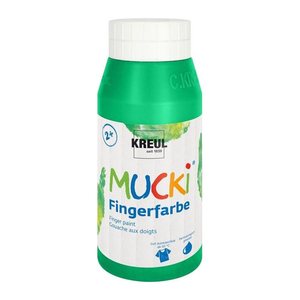 KREUL MUCKI Fingerfarbe grün 750,0 ml, 1 St.