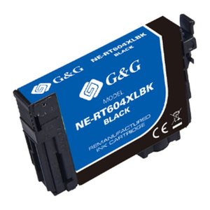 G&G Druckerpatrone Schwarz BK kompatibel mit Epson 604XL