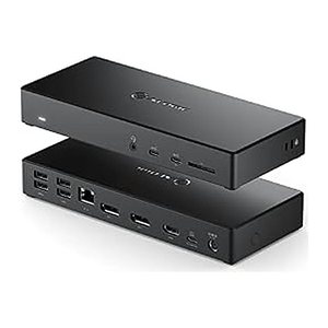 Alogic DockingStation USB-C Dreifachanzeige schwarz