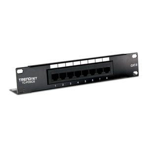 TRENDnet Patchpanel 8-Port Cat6 ungeschirmt (10" wide)