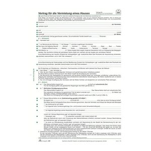 RNK-Verlag 545 Mietverträge für Häuser, 50 St.