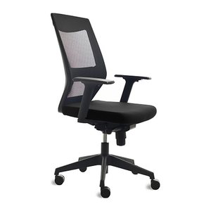 rocada Bürostuhl, RD-908/4 Stoff schwarz, Gestell schwarz
