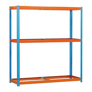 Simonrack Schwerlast-Weitspannregal ECOFORTE 1504-3 8435104921500 orange, blau 150,0 x 45,0 x 200,0 cm