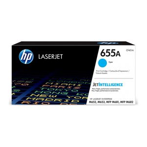 HP 655A (CF451A) cyan Tonerkartusche