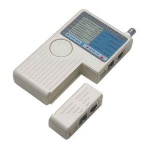 INTELLINET Kabeltester 4-in-1 RJ45/RJ11/USB/BNC beige retail