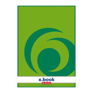 herlitz Briefblock x-book DIN A4 kariert Lineatur 22, 1 St.