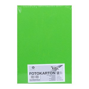 folia Fotokarton grün 300 g/qm 50 St.
