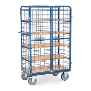 fetra Etagenwagen 8581-3DE blau 63,0 x 116,9 x 180,0 cm