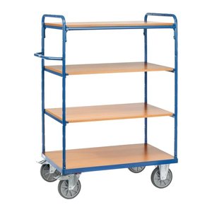 fetra Etagenwagen 8201 blau 60,9 x 116,9 x 155,2 cm